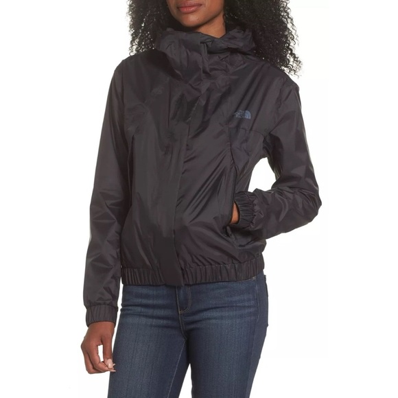 The North Face • Precita Rain Jacket black waterproof windproof hooded light - Picture 1 of 16